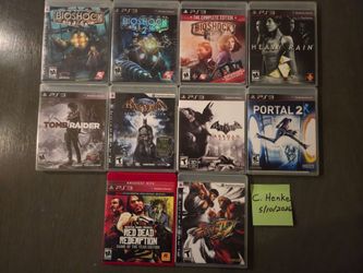 PlayStation 3 Game Lot / PS3 Games – Complete in Box