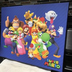 Super Mario bros decorative painting canvas print