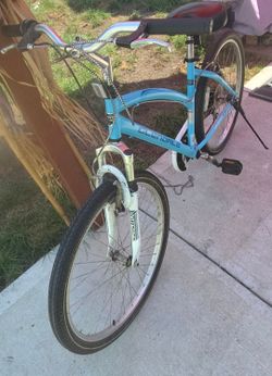 Glendale Cruiser Bike Light Blue 24 inch