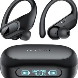 Wireless Earbuds Bluetooth Headphones Ear Buds 96Hrs Playback Sport Over-Ear