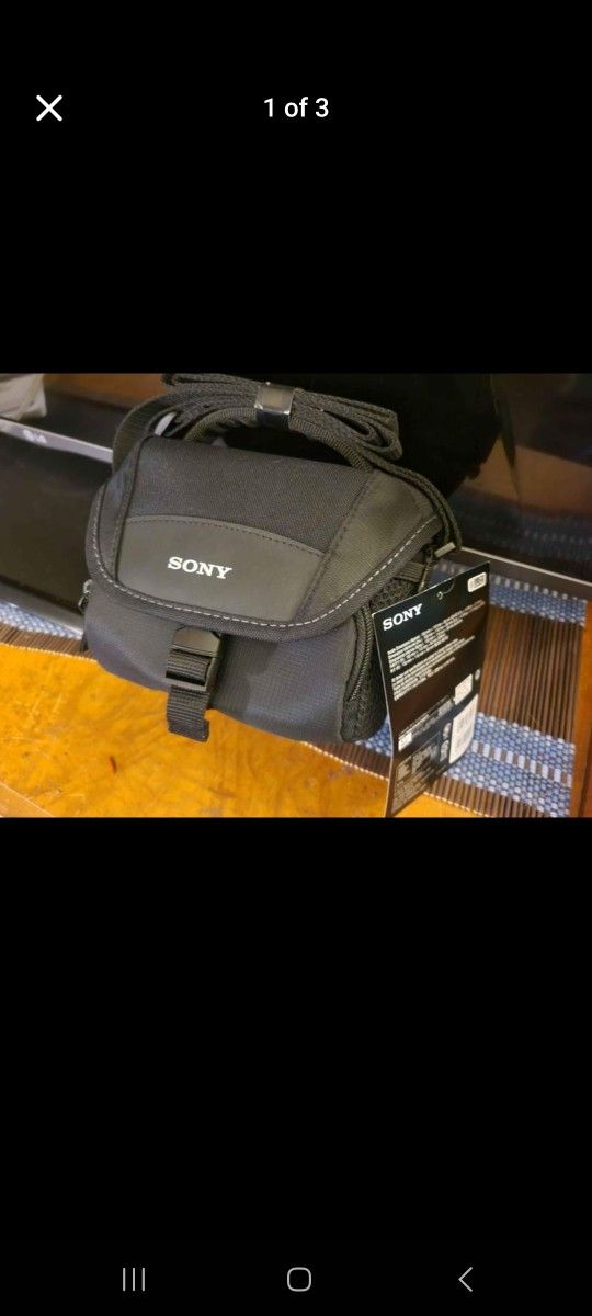 NWT Sony Camera Bag