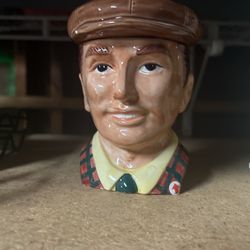 Vintage Royal Dalton Mug …Hat Comes Off Handle In The Back 