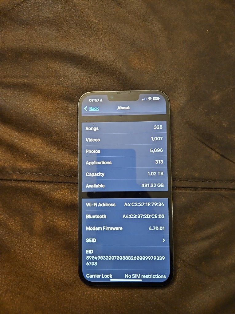 1 TB Iphone 13 Pro Max For Sale
