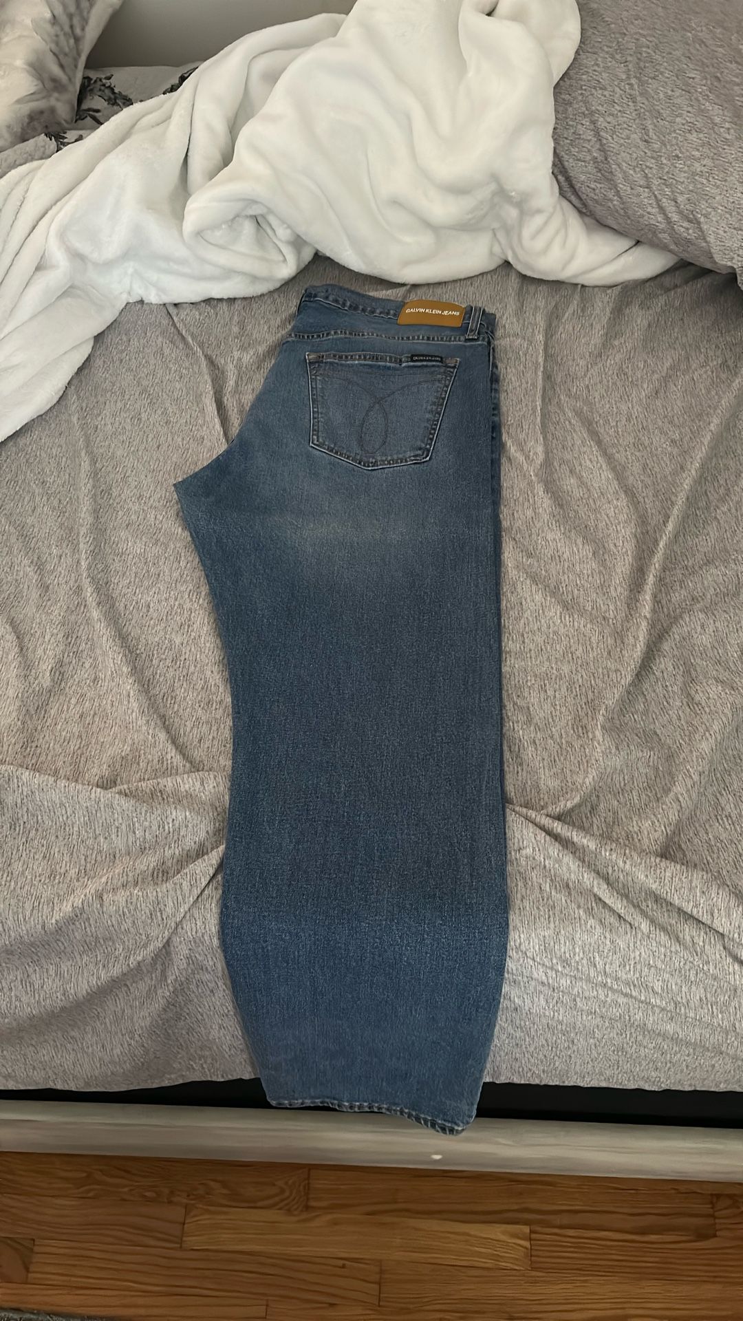 Calvin Klein Blue Jeans Straight Leg