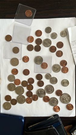 Coins Un graded ,Circulated