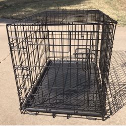 Folding Dog Crate, Medium, 30"