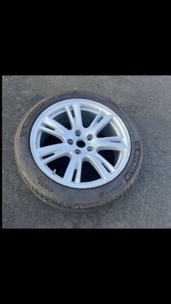 1 X 245/45zr19 5x120 5x4.72 Stock Tesla Model S Bmw Chevy Camaro Wheel Rim Tire!!!!!!!!!!!!!!