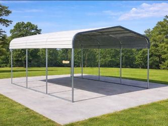 NEW 15 x 20 metal carport