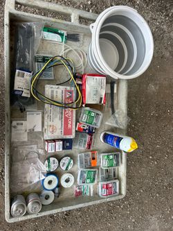 HVAC/ plumbing Material bucket number 1