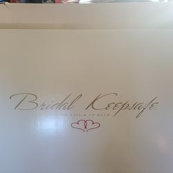 Davids bridal wedding gown size 16.  