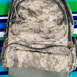 Army Reserves Military Backpack Like New 