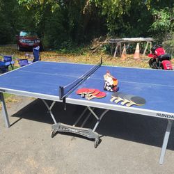 Stiga Aluminum Ping Pong Table  