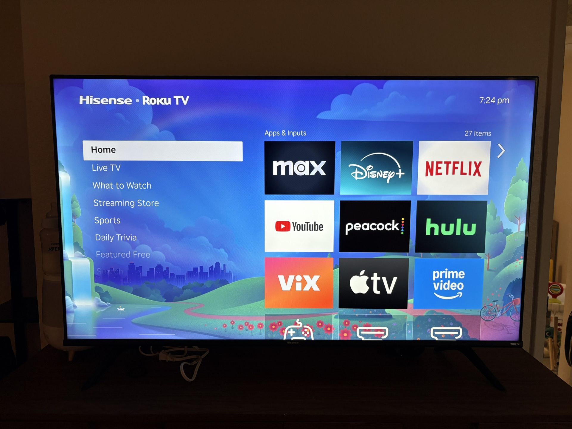 Hisense 4k LED Roku Tv