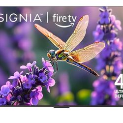 INSIGNIA 65-inch Class F50 Series LED 4K UHD Smart Fire TV with Alexa Voice Remote (NS-65F501NA24)