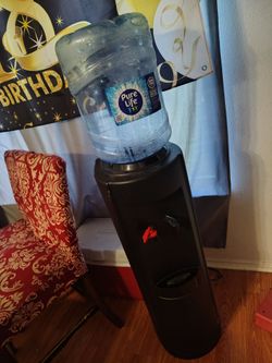 Black Top-Load Water Cooler Dispenser