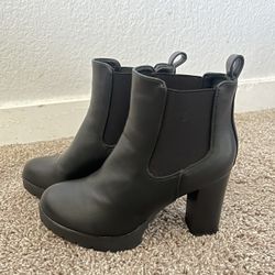 Black Heel Boots