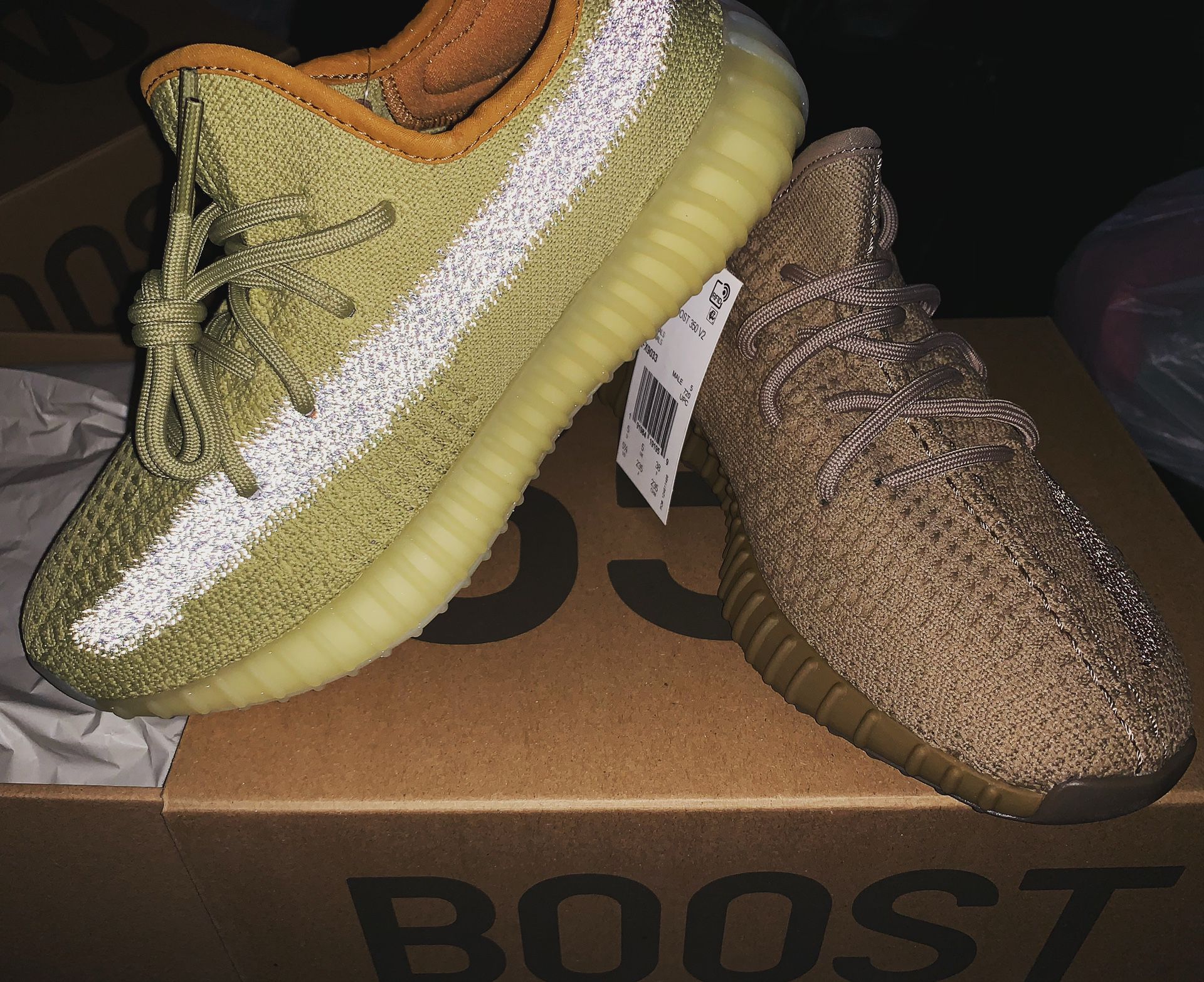 Yeezy Boost 350 V2 - Earth (Size 5.5)