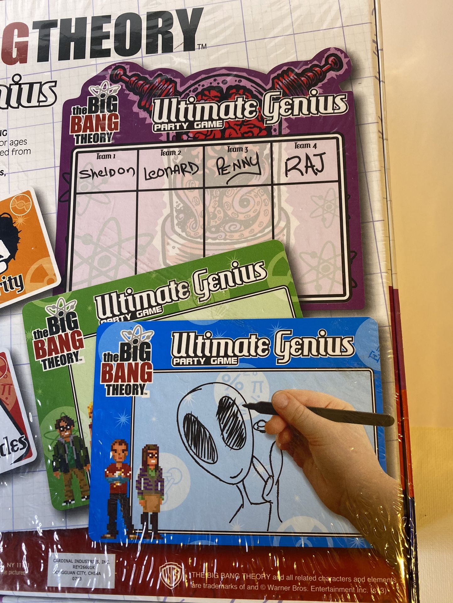 The Big Bang Theory Ultimate genius party Adult Board game Sealed