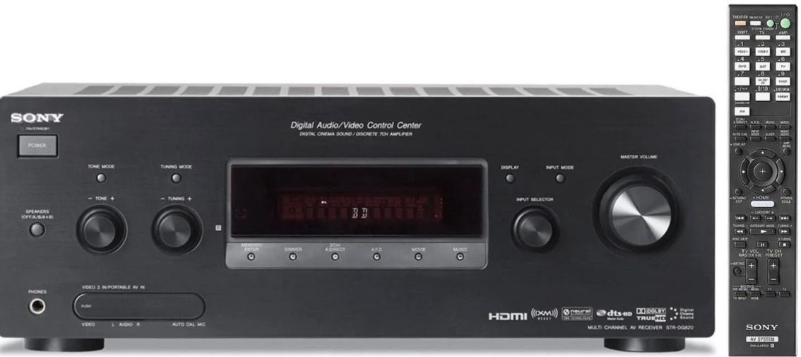 Sony STR-DG820 7.1 Channel Home Theater Receiver with HDMI Switching