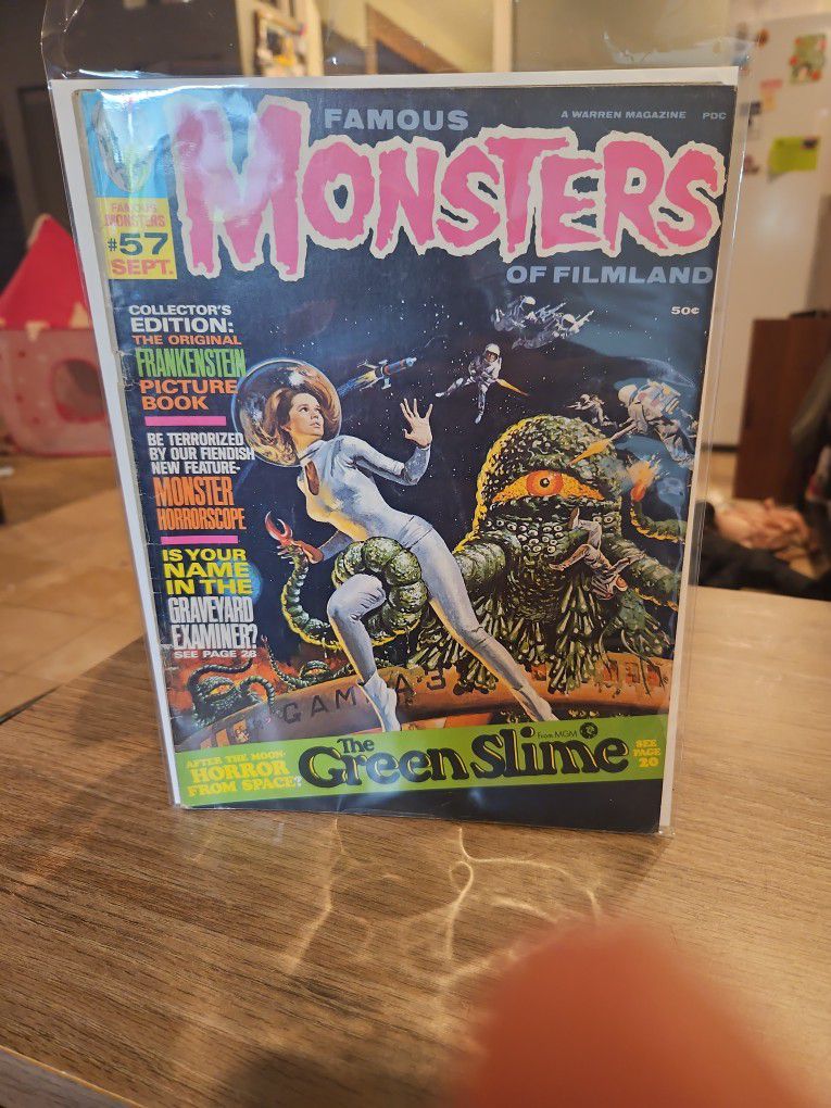 1969 Sept. #57 Famous Monsters of Filmland 