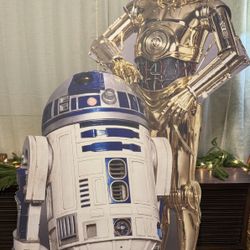 Cut out cardboard for Star Wars parties. 
