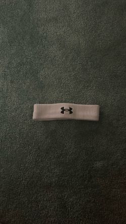 Under Armour White Performance Headband