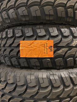 4x 33x1250-17 mud tires $580 no bargain price firm