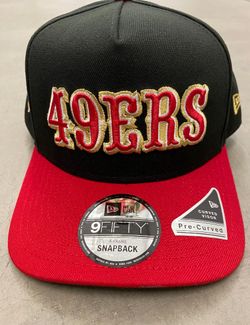 San Francisco 49ers New Era Black Snapback Hat