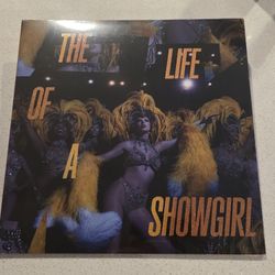 (BRAND NEW SEALED) Taylor Swift- The Life Of A Showgirl~ Baby, That's Show Business Edition Lovely Bouquet Golden Vinyl