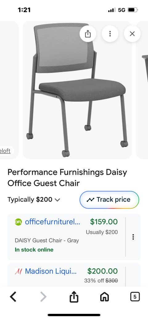 Daisy Office Chairs & Long Slim Tables