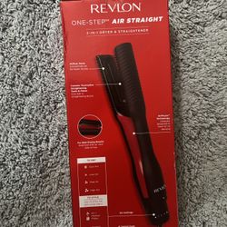 REVLON One-Step Air Straight 2- In- 1 Dryer & Straightener #RVDR5330 