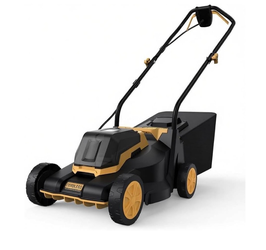 20V 14-Inch Brushless Lawn Mower Compatible with DEWALT 20V MAX Battery (No Battery), Electric Lawn Mower with 3-Height Adjustment, up to 3800 RPM Bru