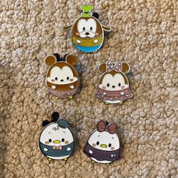 Disney cute kawaii egg trading pins 
