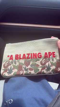 A blazing ape