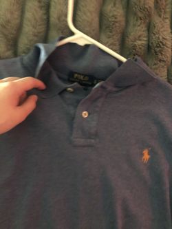 Blue Polo Size Xl
