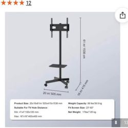 VEVOR TV Stand Mobile