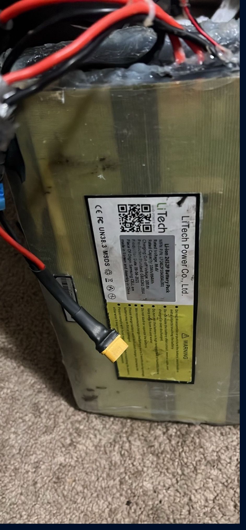 100v Battery