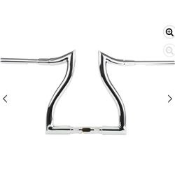 LA choppers 12in Chrome Bars 22 RoadGlide