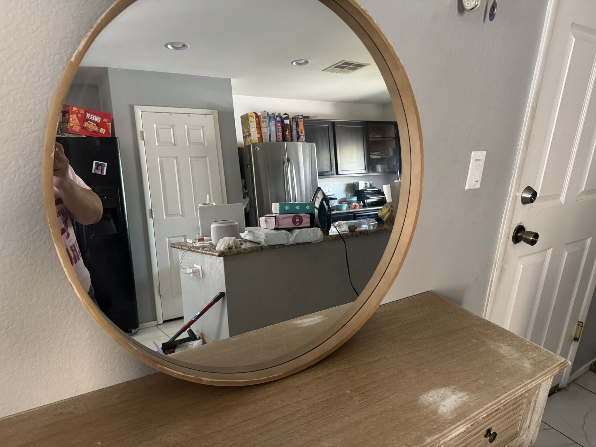 Mirror And Hallway Desk