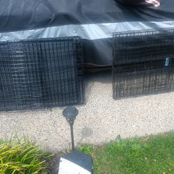 Two Large Size Dog Cages
