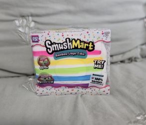 SmushMart Rainbow Layer Cake Squishy