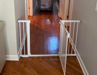 Two baby gates. Comes with most parts