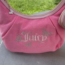 Juice Couture Pink Hobo