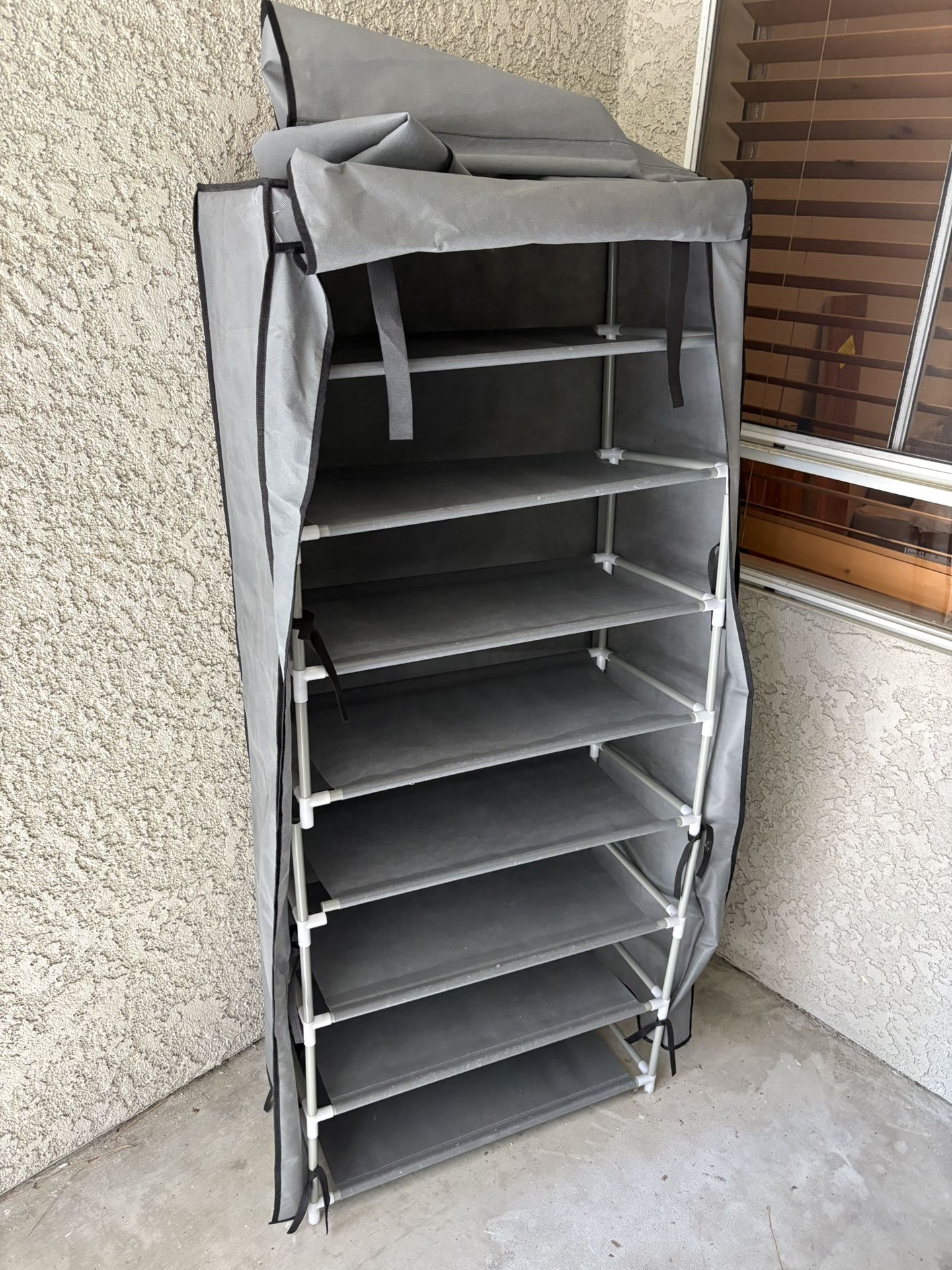Shoe Rack With Cover