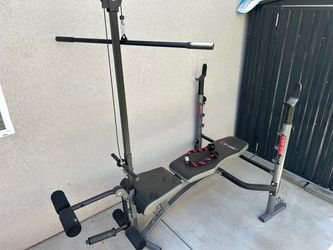 Bench Press w/ cable attachments