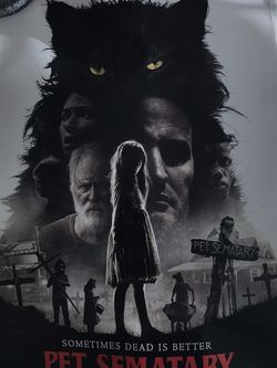 Pet Semetary 2019 Poster 11” X 17”