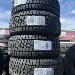🚨🚘vendo Set De Llantas 275 55 20 ARISUN Allterain Tires