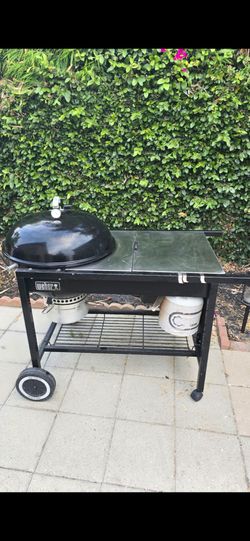 Weber Performer Stainless Steel Charcoal BBQ Grill Propane
