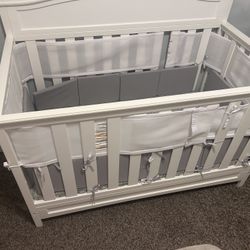 Crib With Mattress 