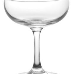 100 Champagne Coupe Toasting Glasses 7 oz-Commercial Bar Grade